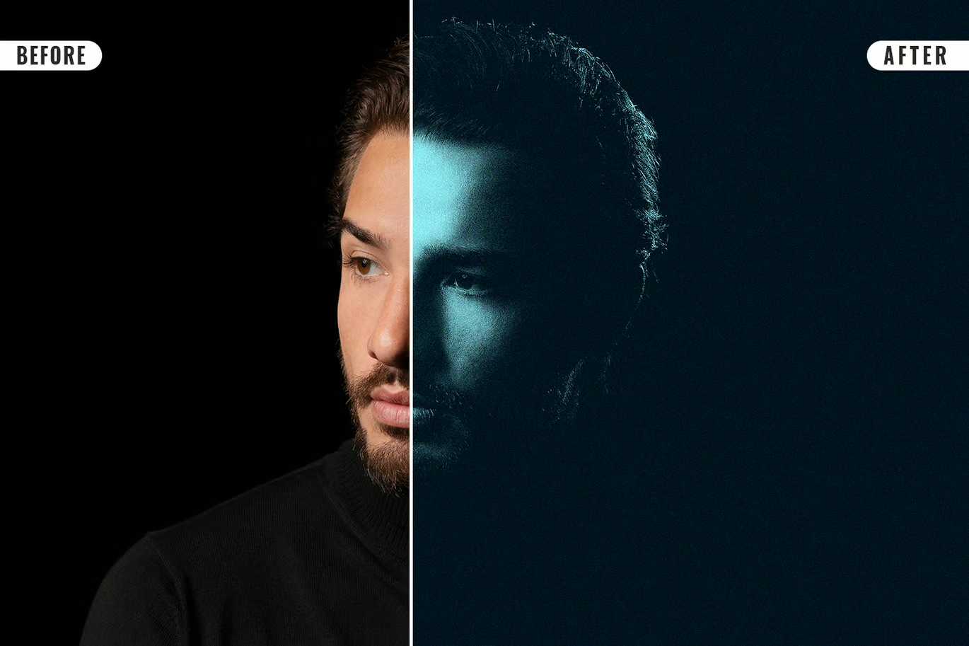 26 Grainy Photoshop Templates Collection - Photoboto