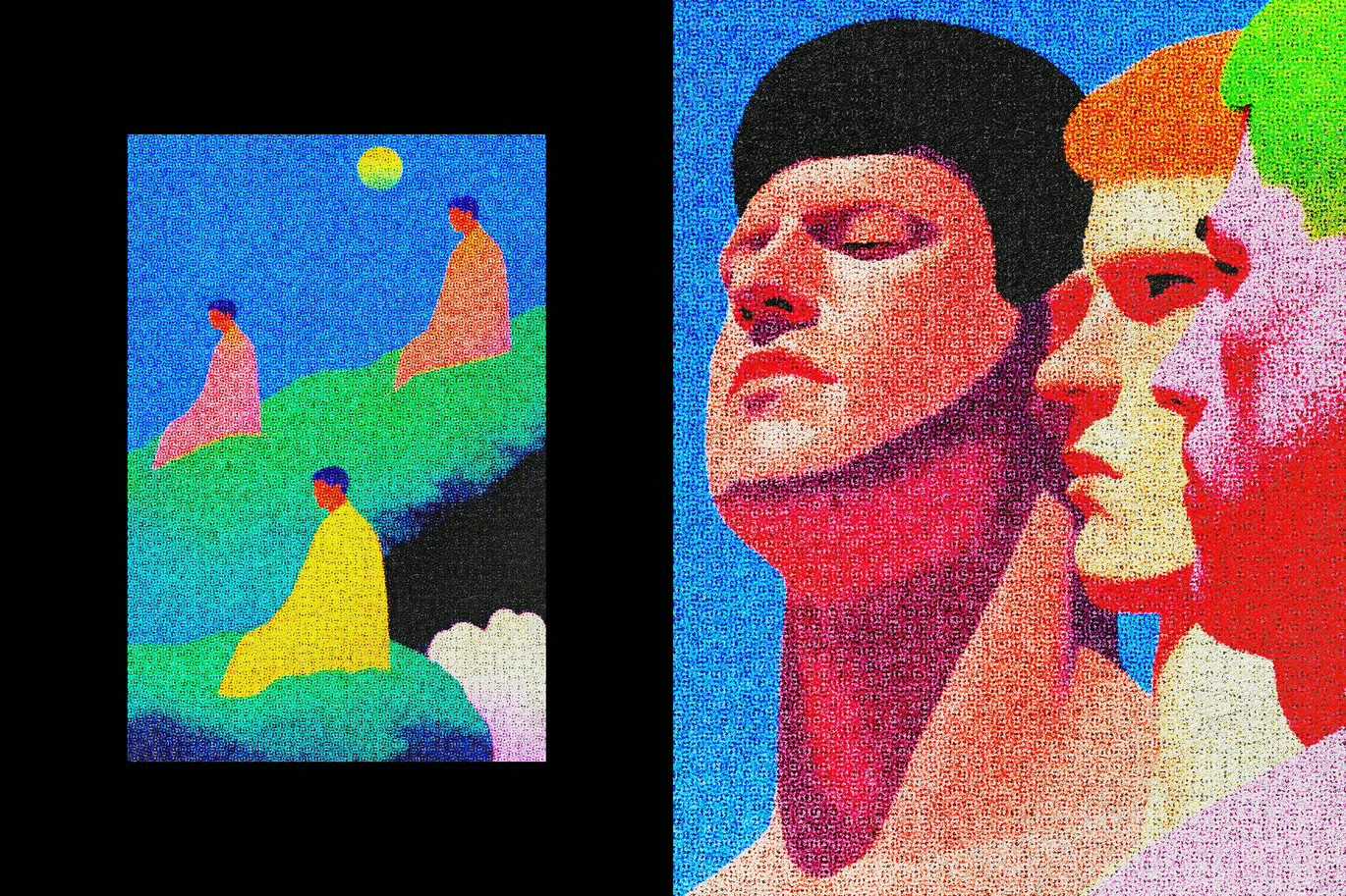 21 Screenprint Photoshop Effects Bundle - Photoboto