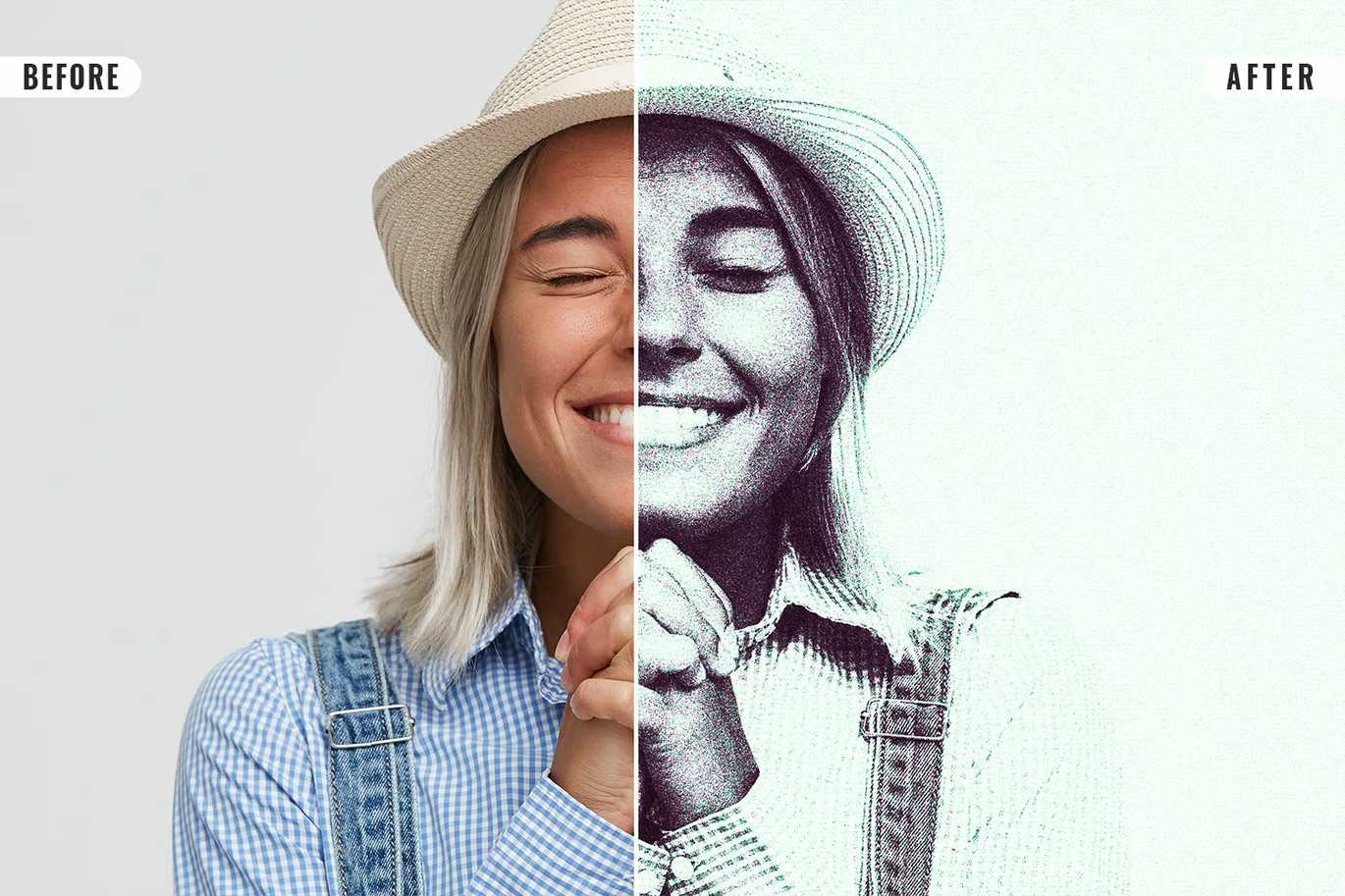 26 Grainy Photoshop Templates Collection - Photoboto