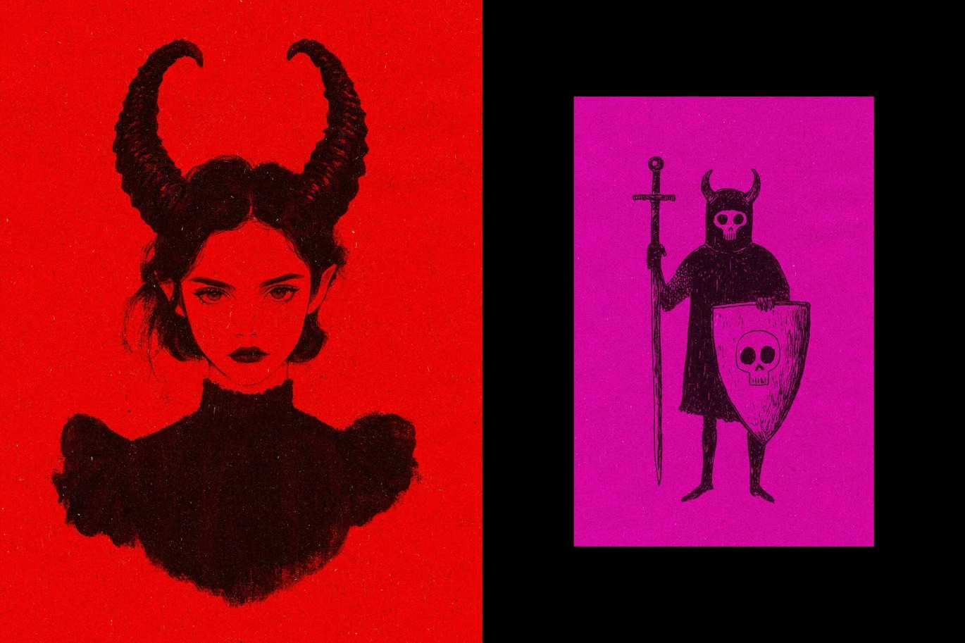 21 Screenprint Photoshop Effects Bundle