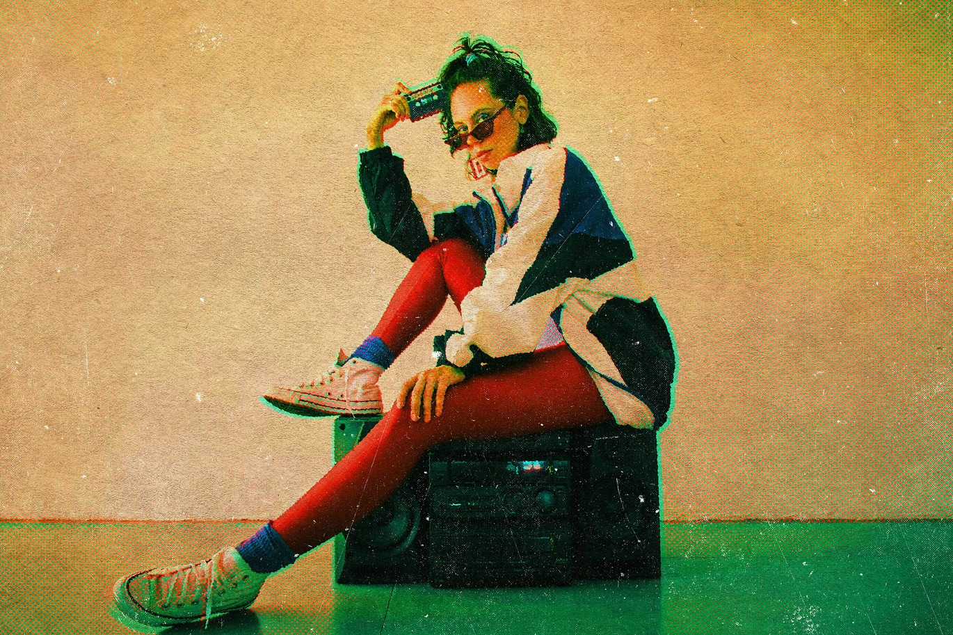 21 Retro Print Photoshop Effects Bundle - Photoboto