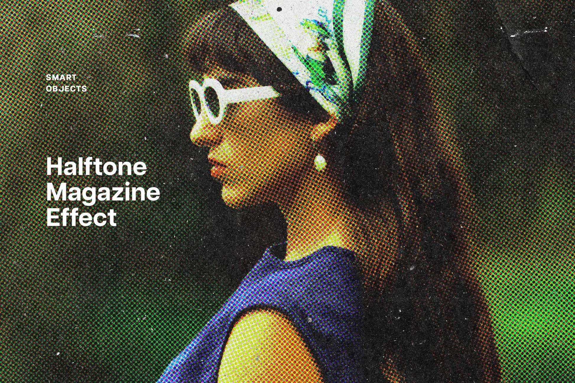 22 Classy Halftone Photoshop Effects Bundle - Photoboto