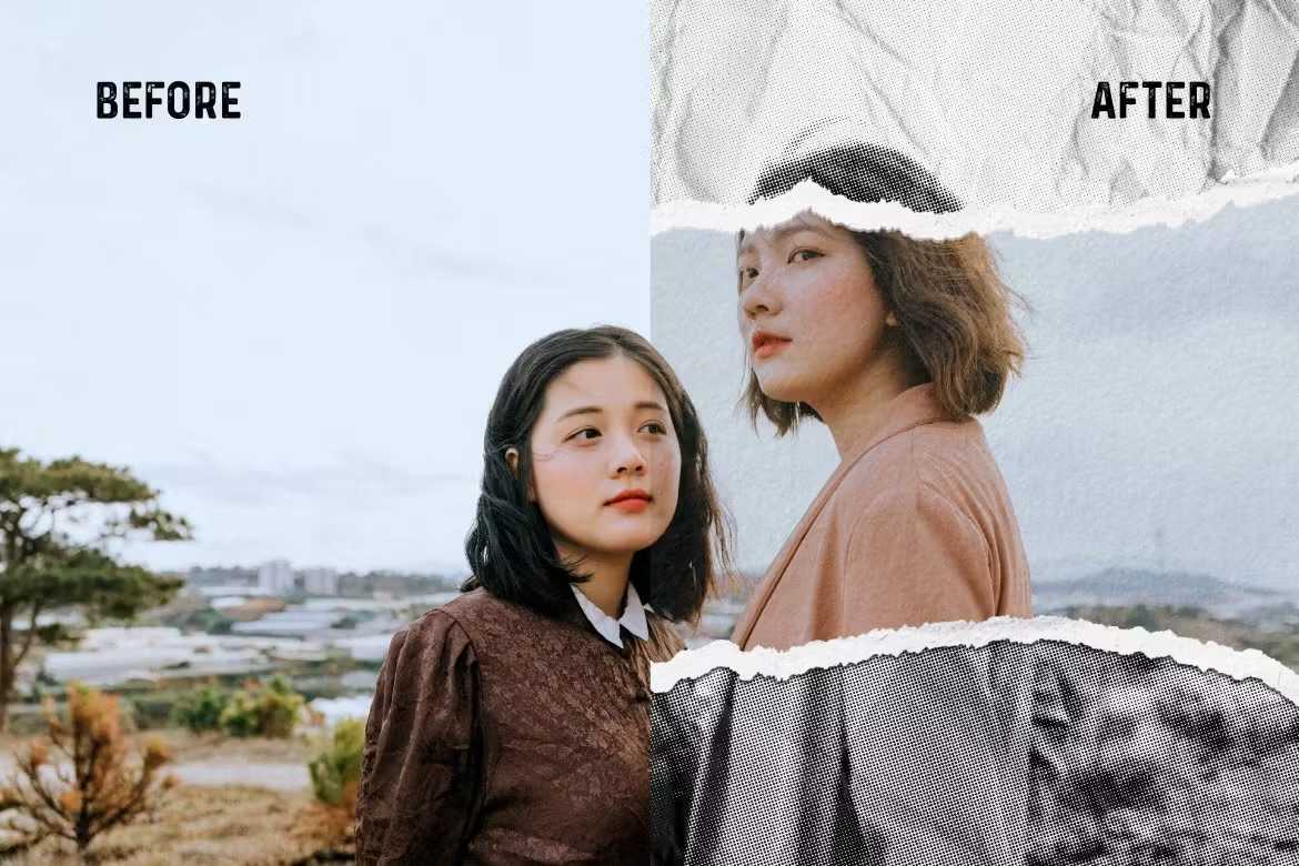 34 Torn Paper Photoshop Templates Bundle - Photoboto