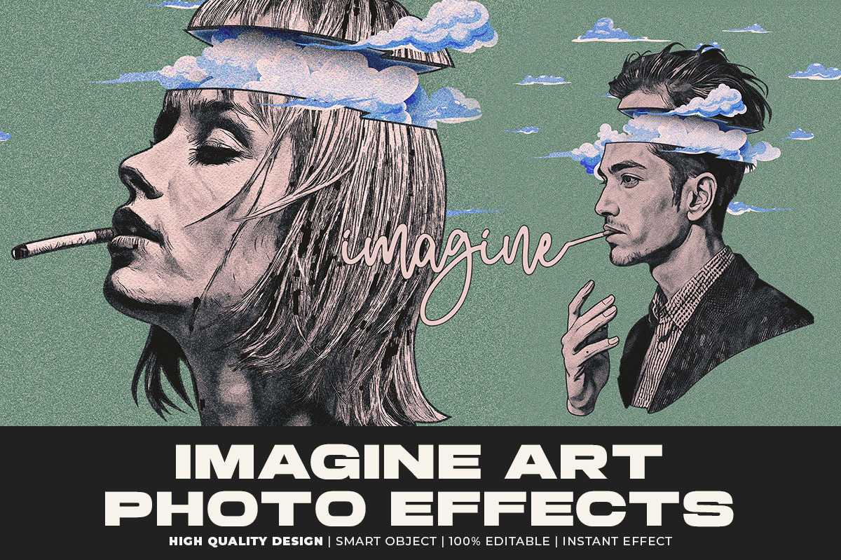 15 Fantastical Photoshop Templates Bundle - Photoboto