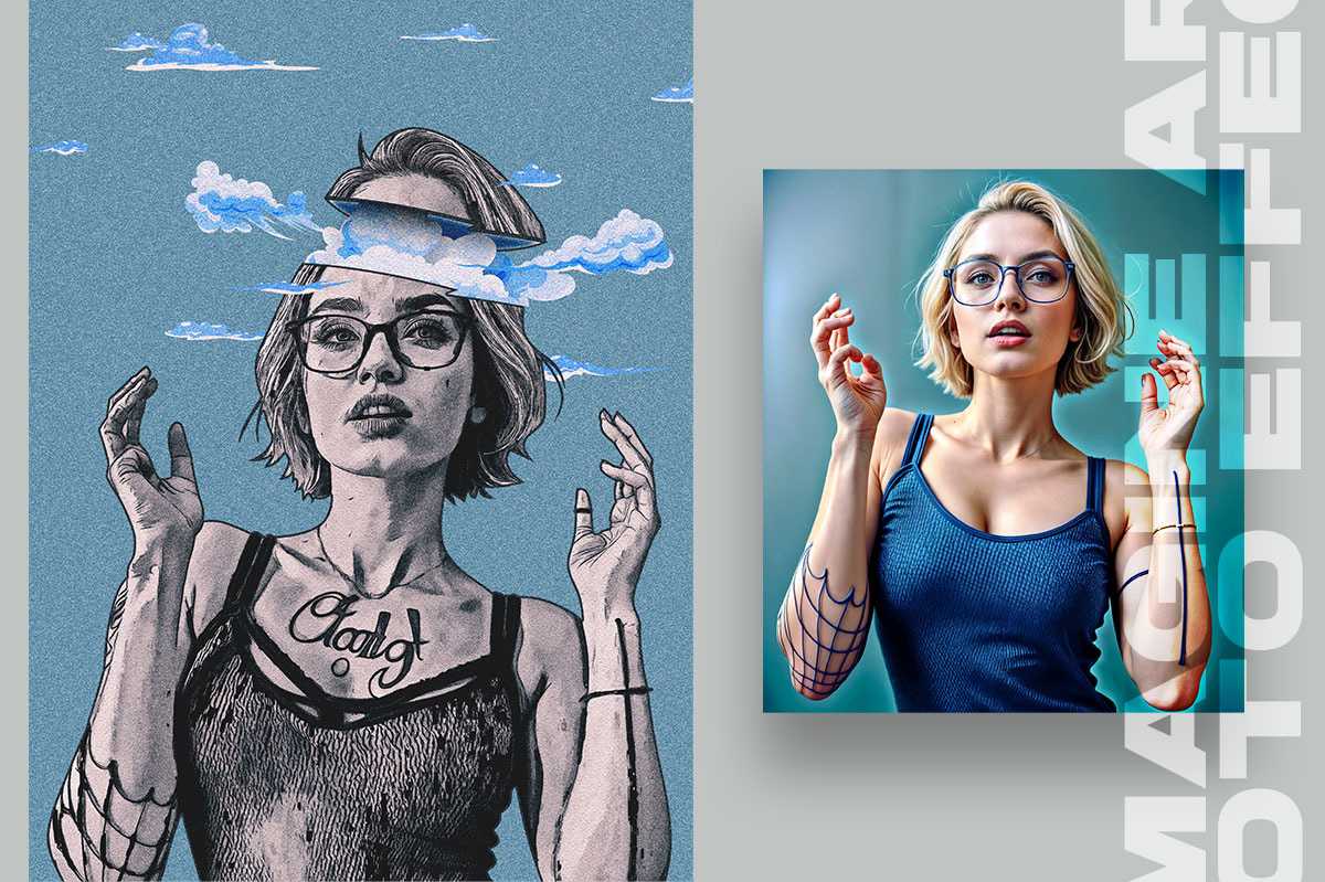 15 Fantastical Photoshop Templates Bundle - Photoboto