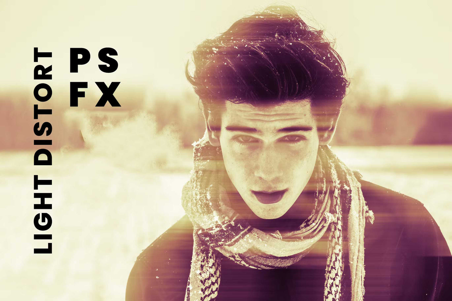 26 Surreal Distortion Photoshop Templates - Photoboto