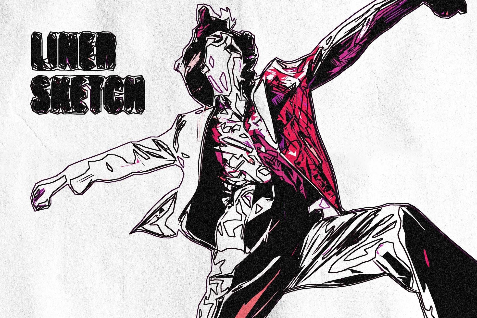 22 Sketch & Paint Photoshop Effects Bundle - Photoboto