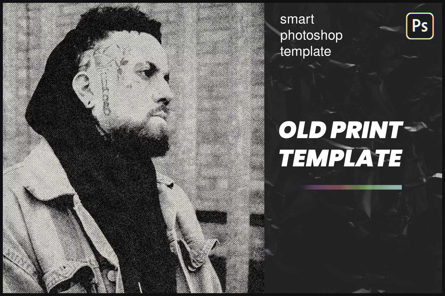 23-In-1 Retro Photoshop Templates Bundle - Photoboto