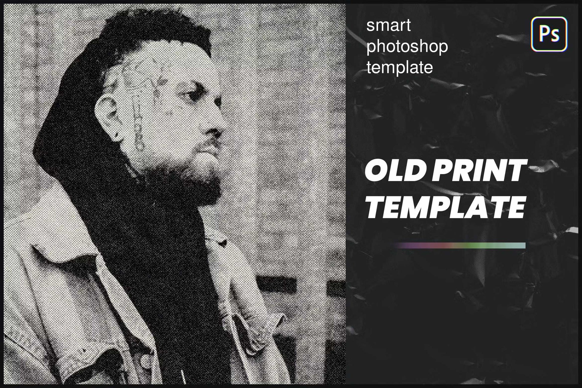 23-In-1 Retro Photoshop Templates Bundle - Photoboto