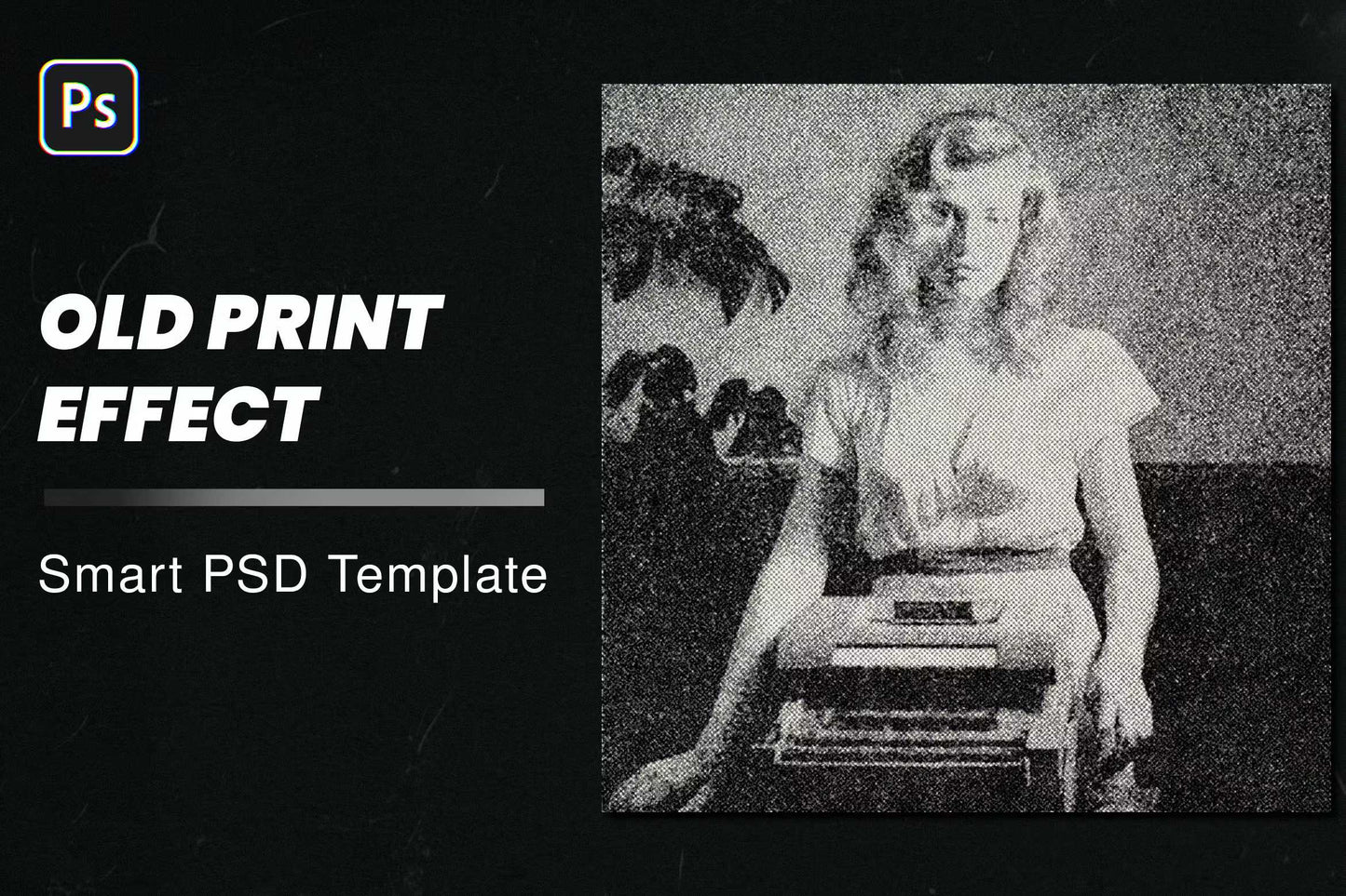 23 Realistic Vintage Photoshop Templates Bundle - Photoboto