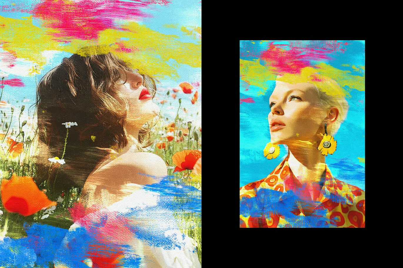 22 Sketch & Paint Photoshop Effects Bundle - Photoboto