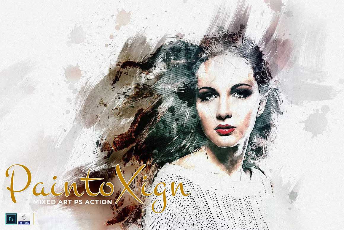 16-In-1 Extravagant Photoshop Actions Bundle - Photoboto
