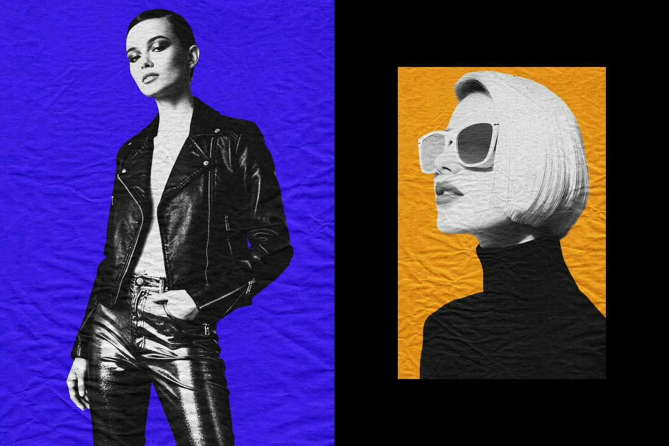 21 Screenprint Photoshop Effects Bundle - Photoboto