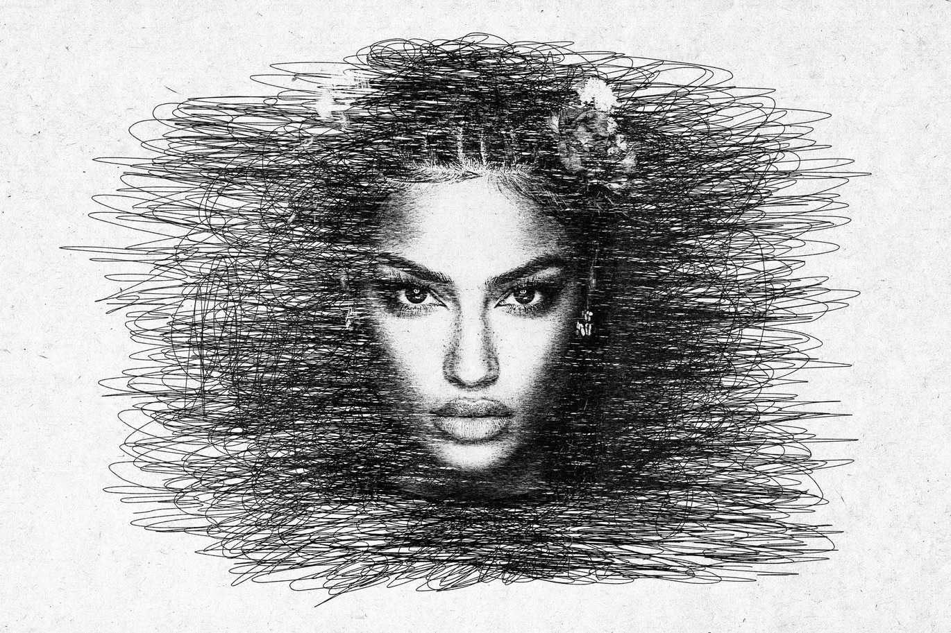 22 Sketch & Paint Photoshop Effects Bundle - Photoboto