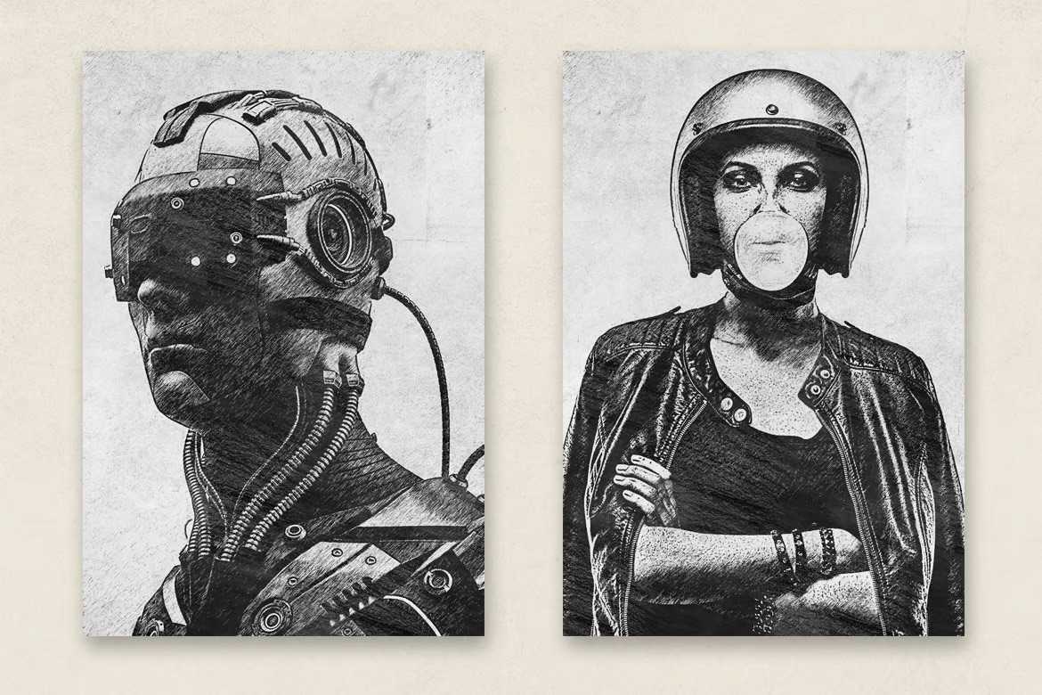 20 Astounding Photoshop Actions Bundle - Photoboto