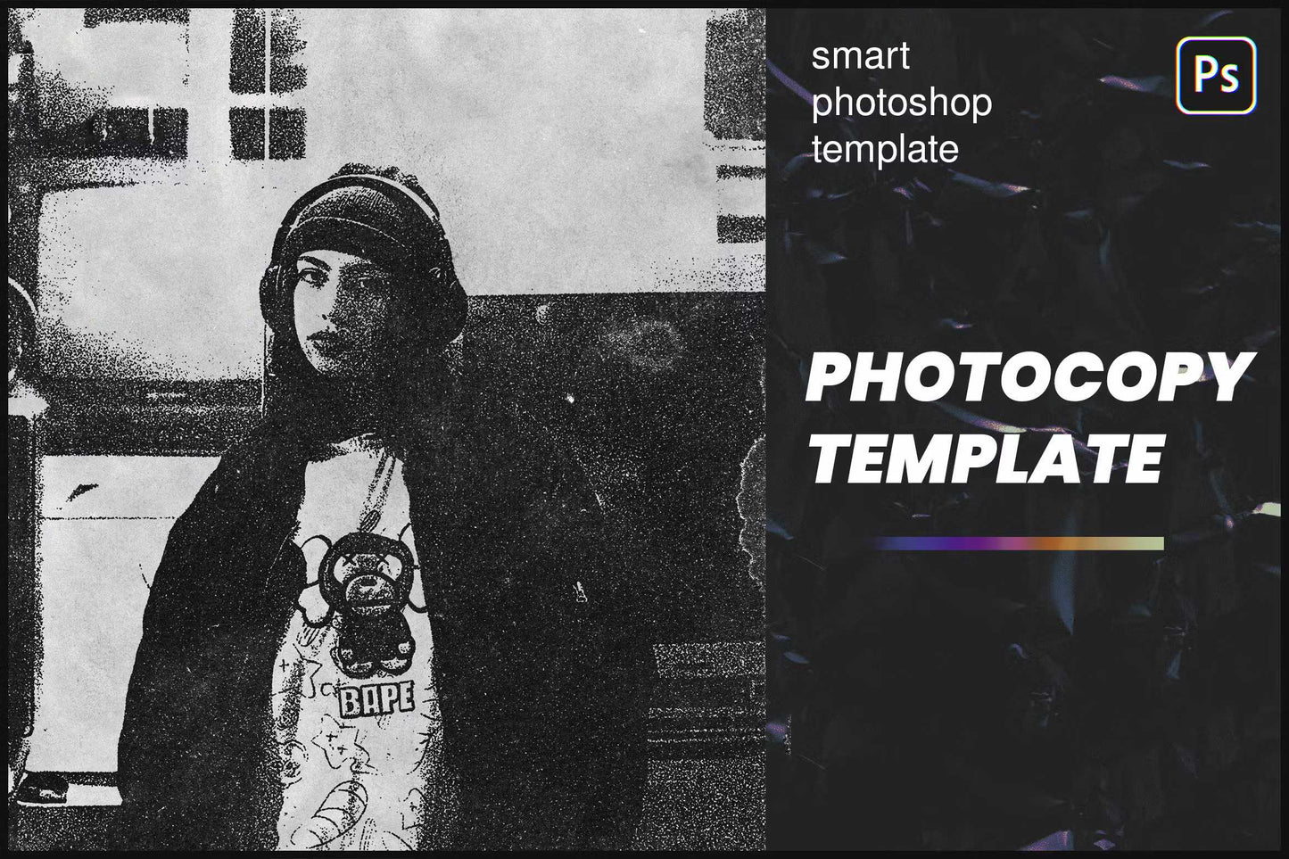 23-In-1 Retro Photoshop Templates Bundle - Photoboto