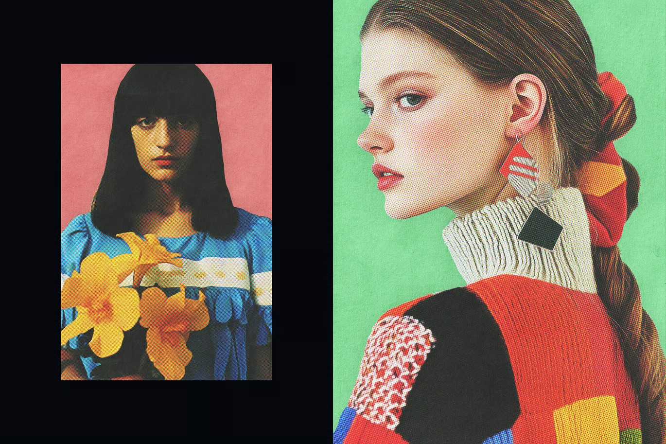 21 Retro Print Photoshop Effects Bundle - Photoboto