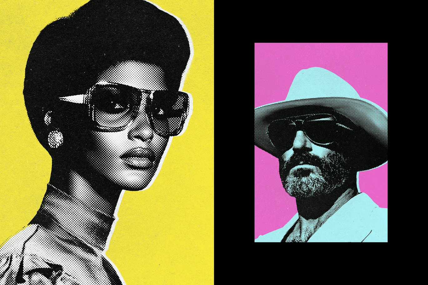 21 Retro Print Photoshop Effects Bundle - Photoboto