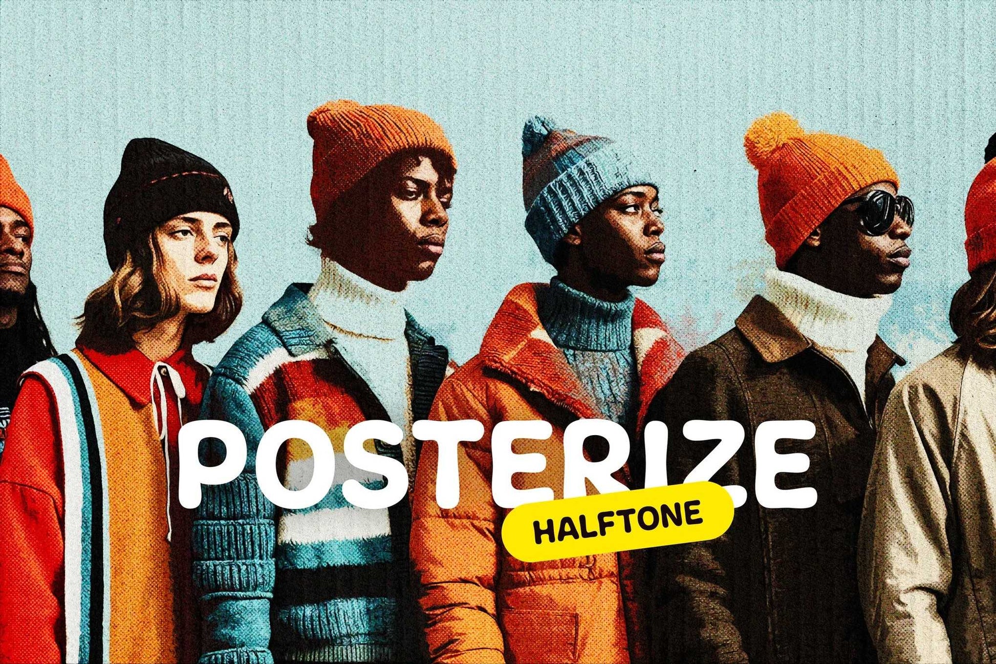 21 Retro Print Photoshop Effects Bundle - Photoboto