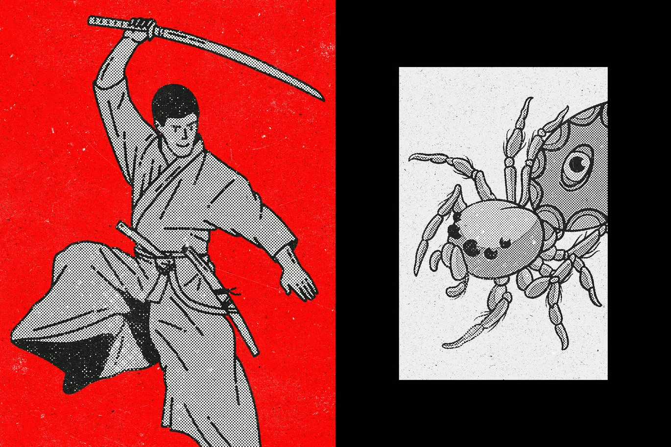 21 Screenprint Photoshop Effects Bundle - Photoboto