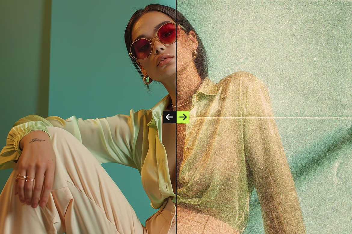 21 Heritage Retro Photoshop Templates Set - Photoboto