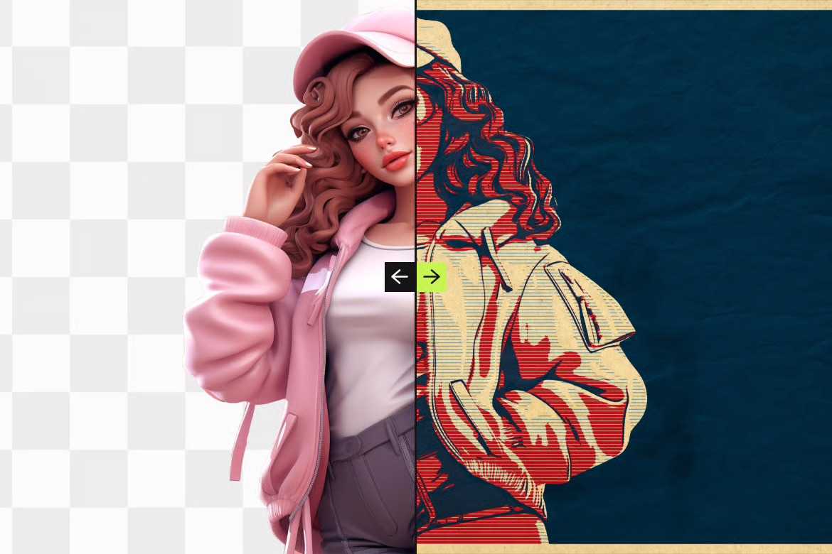 21 Heritage Retro Photoshop Templates Set - Photoboto