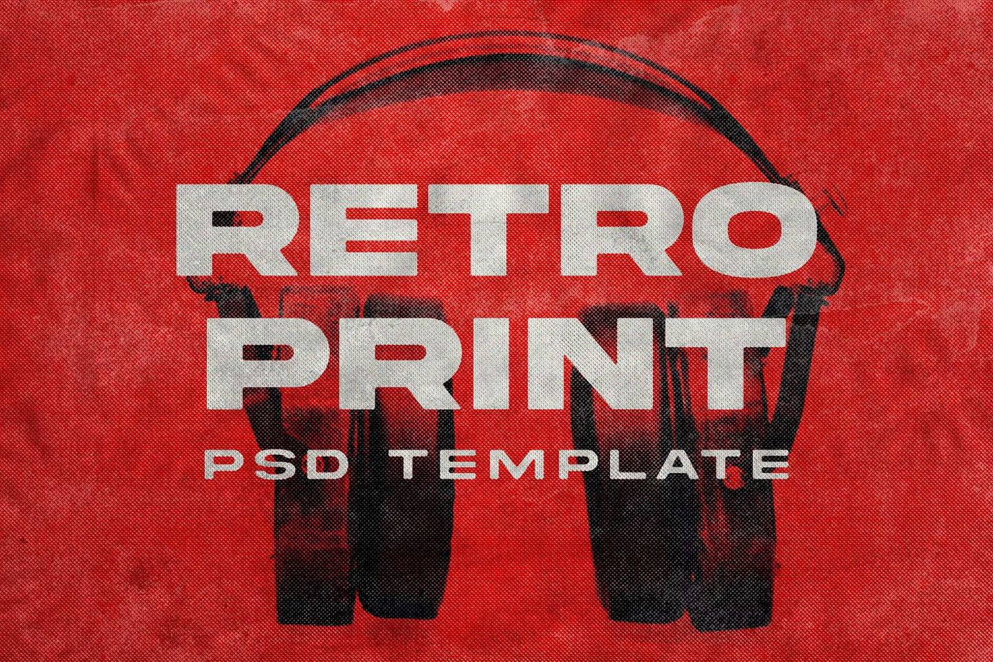 23-In-1 Retro Photoshop Templates Bundle - Photoboto