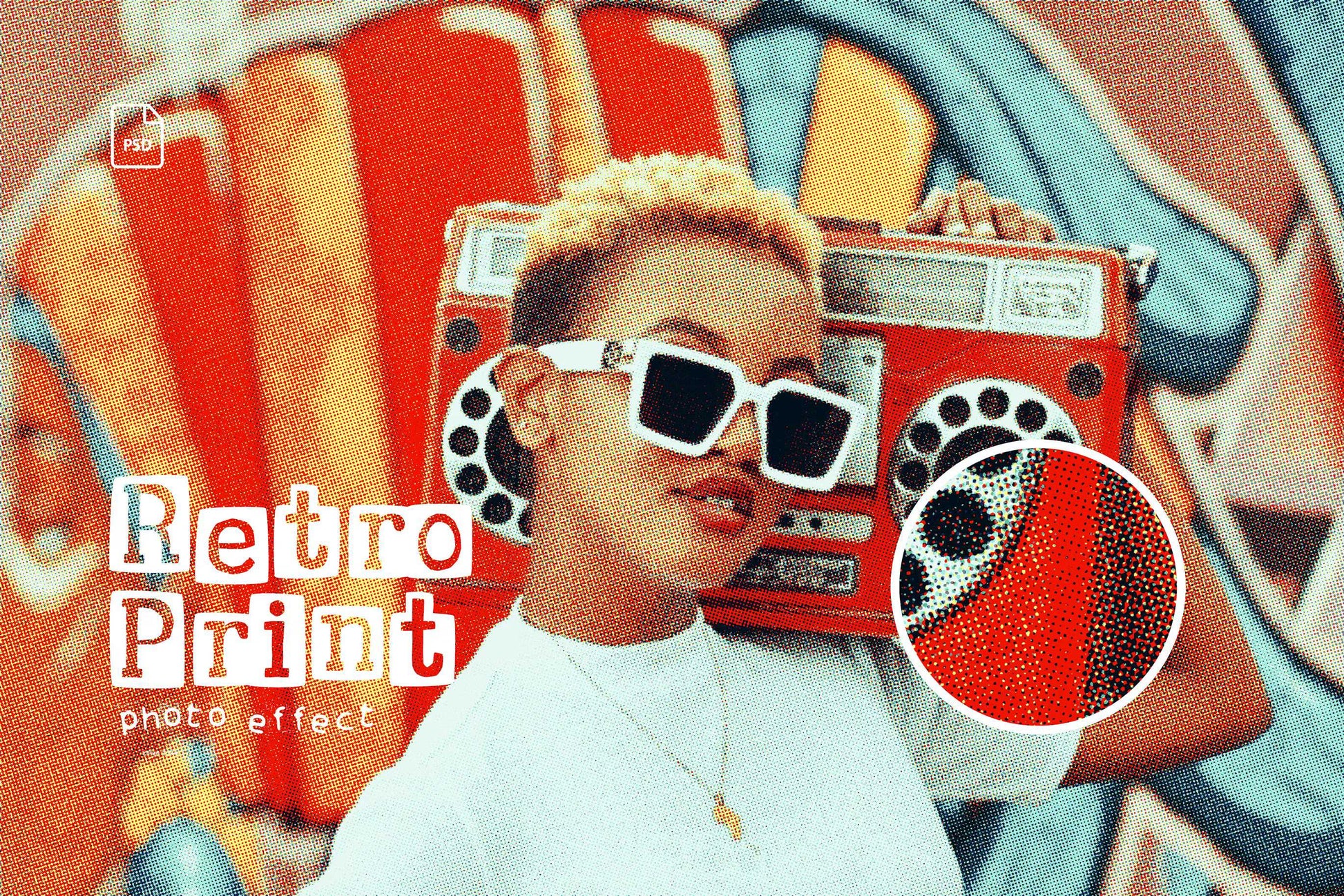 22 Retro Chic Photoshop Templates Bundle - Photoboto