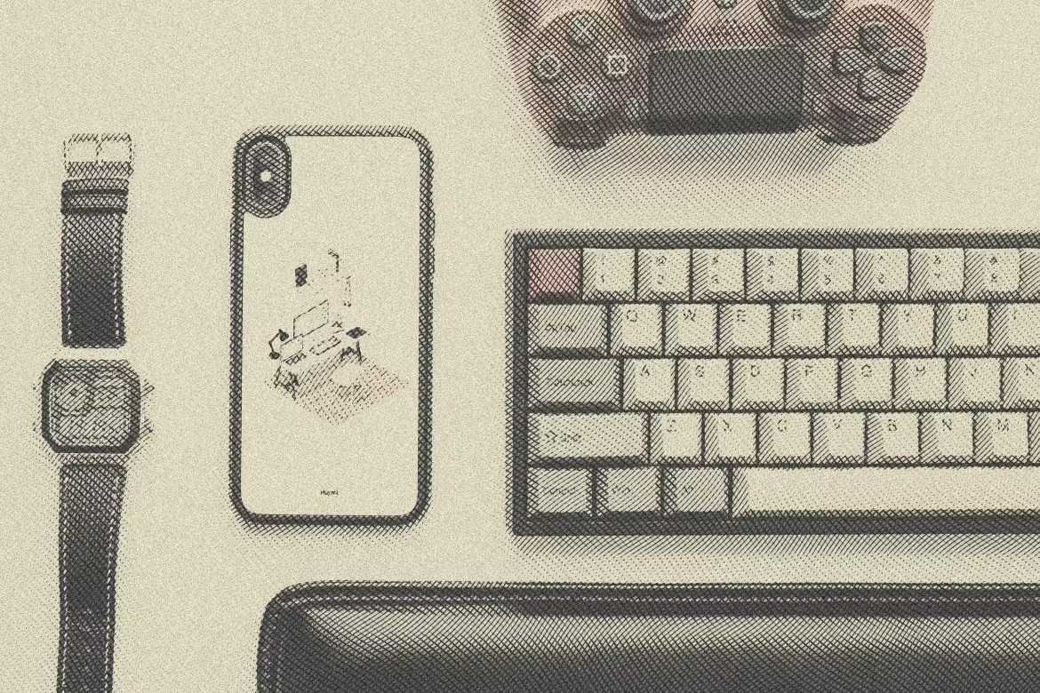 22 Retro Chic Photoshop Templates Bundle - Photoboto