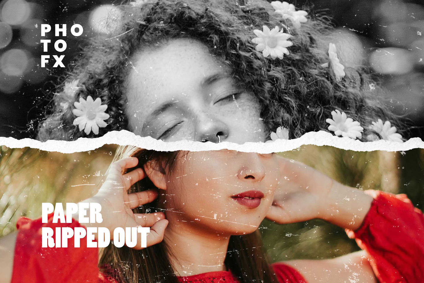 34 Torn Paper Photoshop Templates Bundle - Photoboto