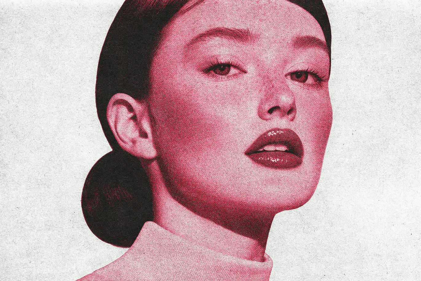 21 Screenprint Photoshop Effects Bundle - Photoboto