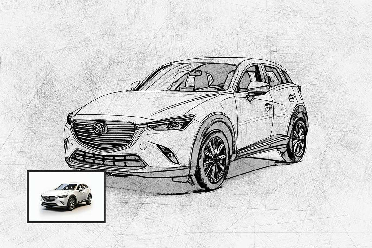 21 Creative Sketching Photoshop Effects Set