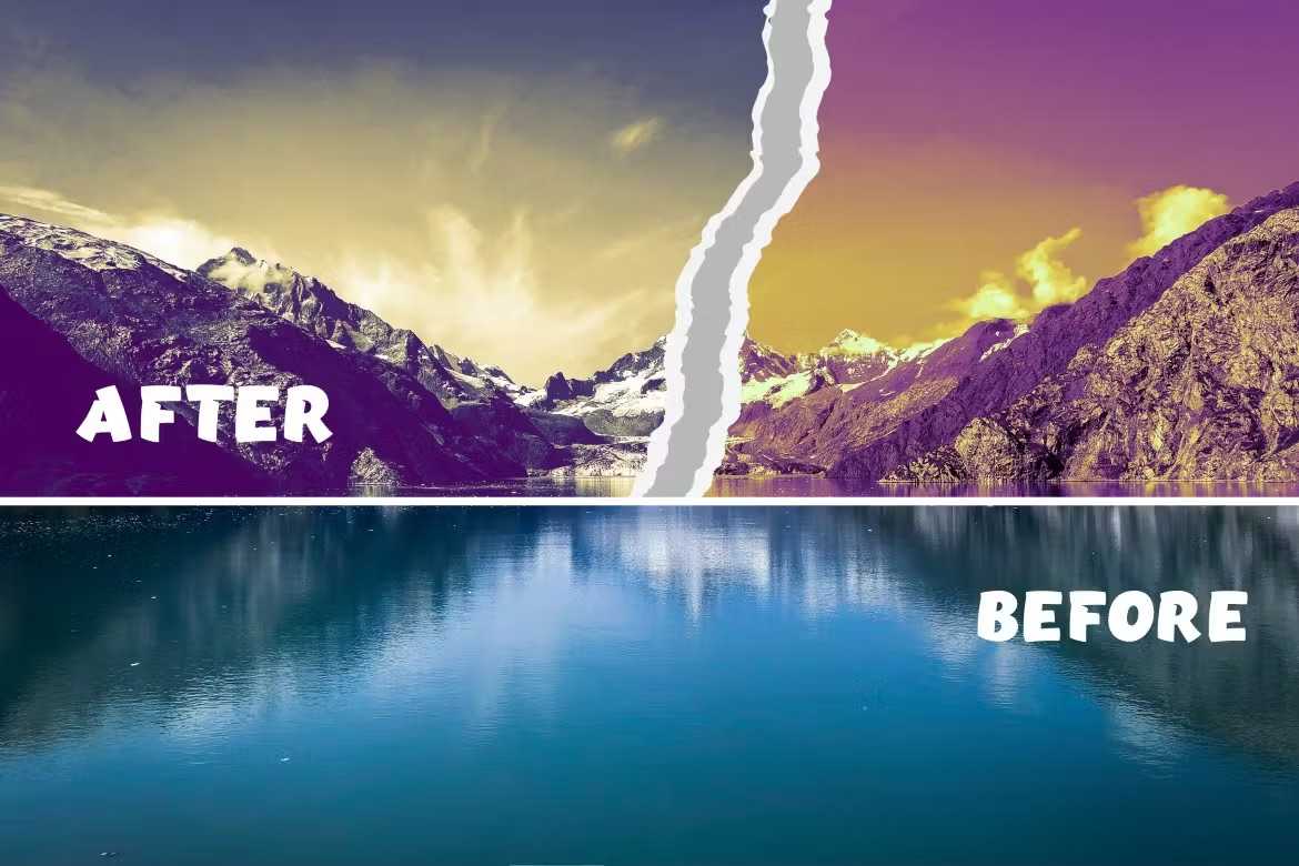 34 Torn Paper Photoshop Templates Bundle - Photoboto