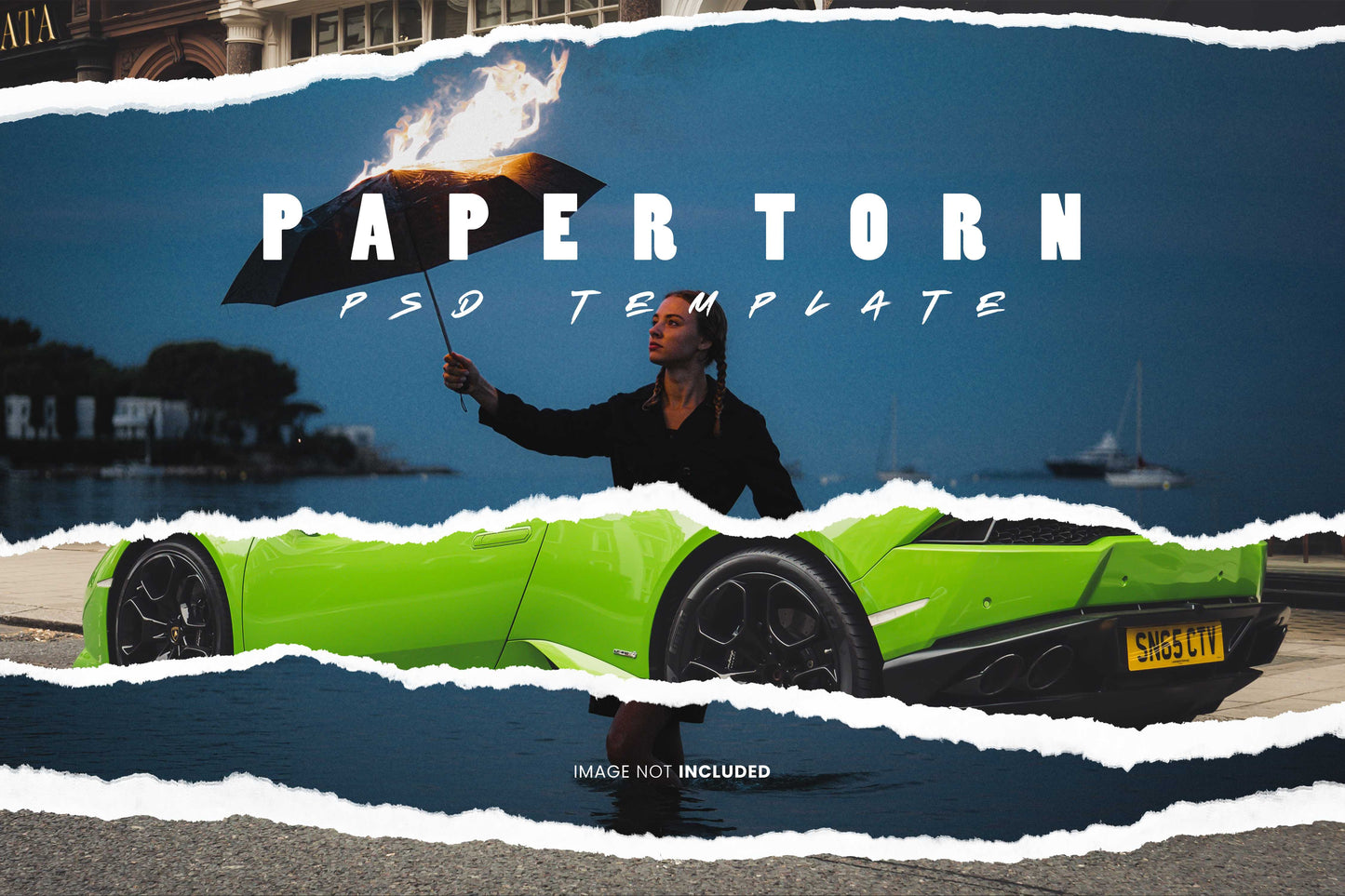 34 Torn Paper Photoshop Templates Bundle - Photoboto