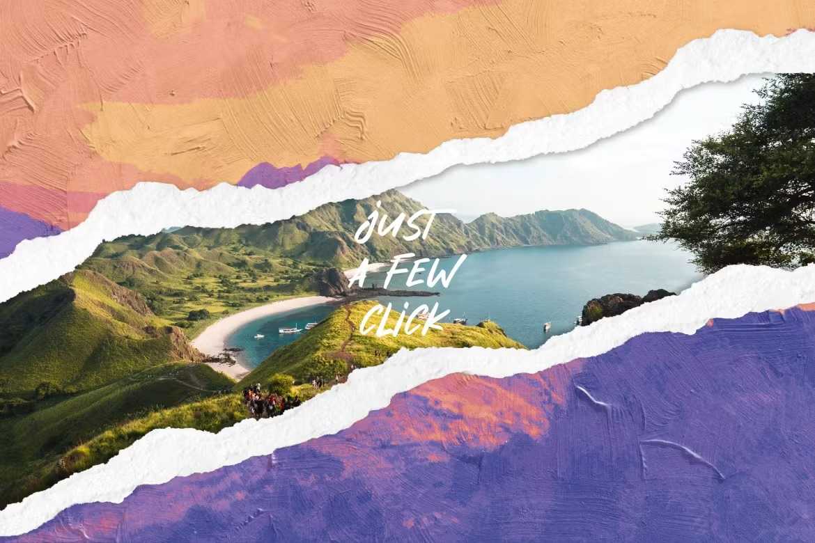 34 Torn Paper Photoshop Templates Bundle - Photoboto