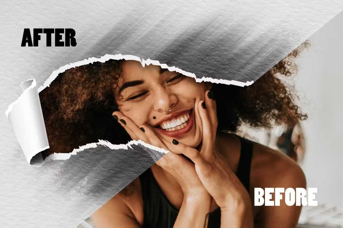 34 Torn Paper Photoshop Templates Bundle - Photoboto