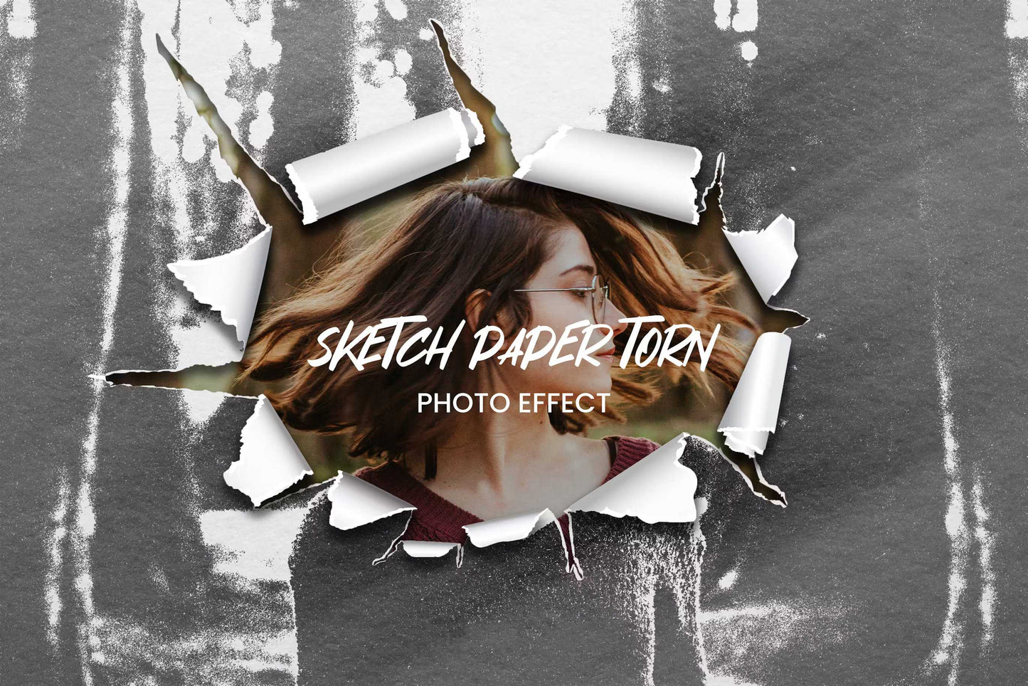 34 Torn Paper Photoshop Templates Bundle - Photoboto