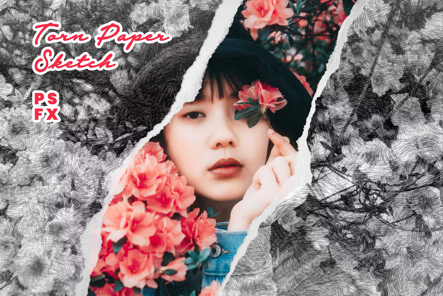 34 Torn Paper Photoshop Templates Bundle - Photoboto