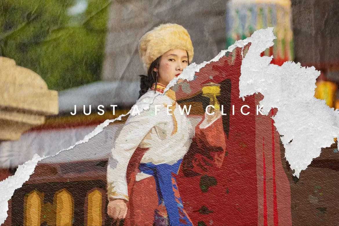 34 Torn Paper Photoshop Templates Bundle - Photoboto