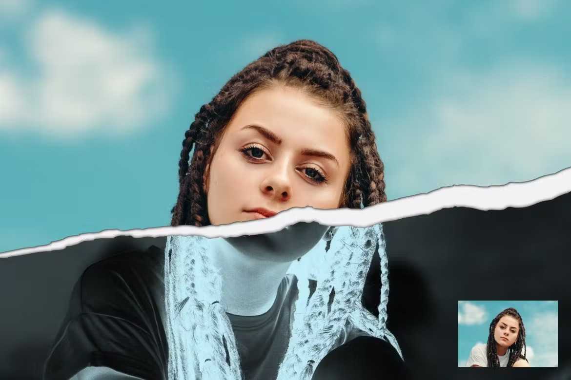 34 Torn Paper Photoshop Templates Bundle - Photoboto