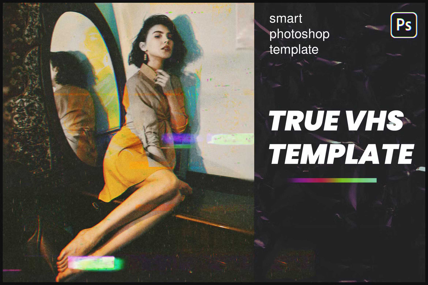 23 Realistic Vintage Photoshop Templates Bundle - Photoboto