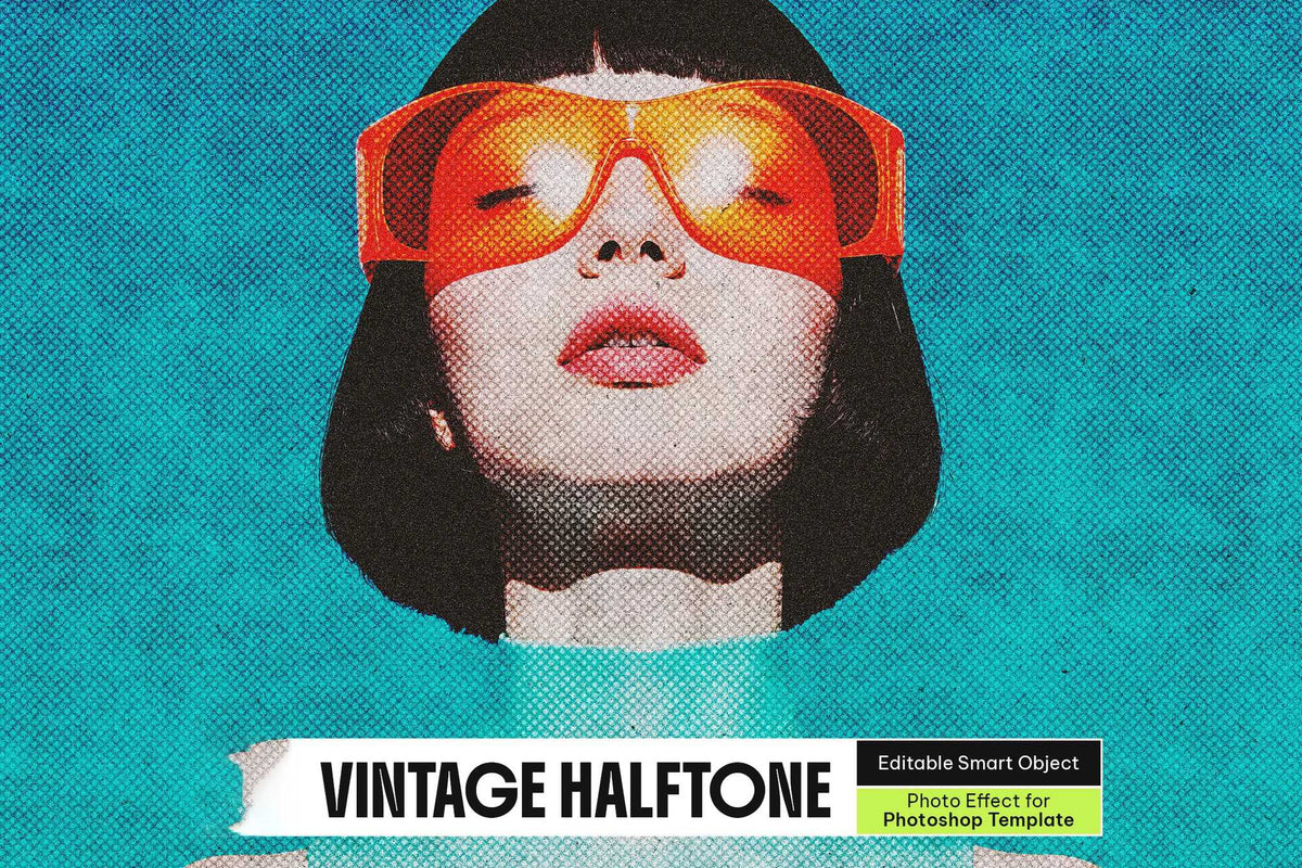 20 Retro Reimagined Photoshop Templates Pack - Photoboto