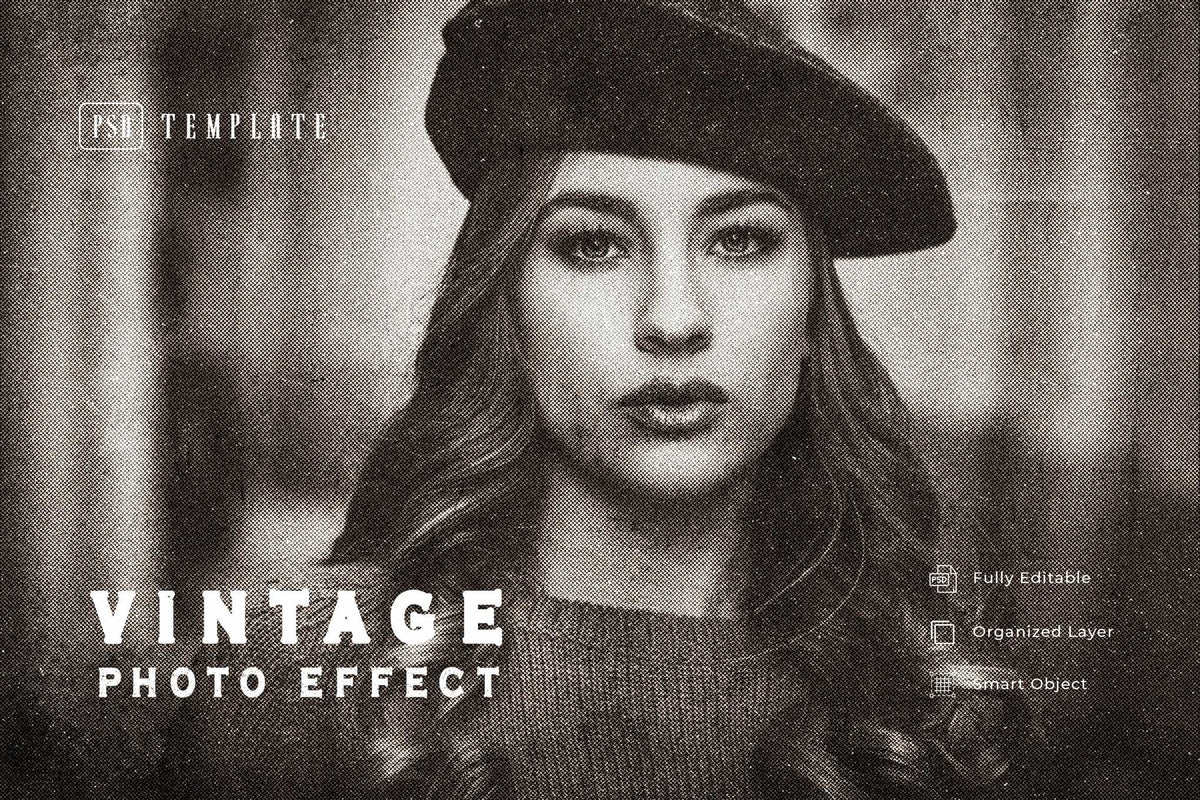 20 Cinematic Vintage Photoshop Effects Pack