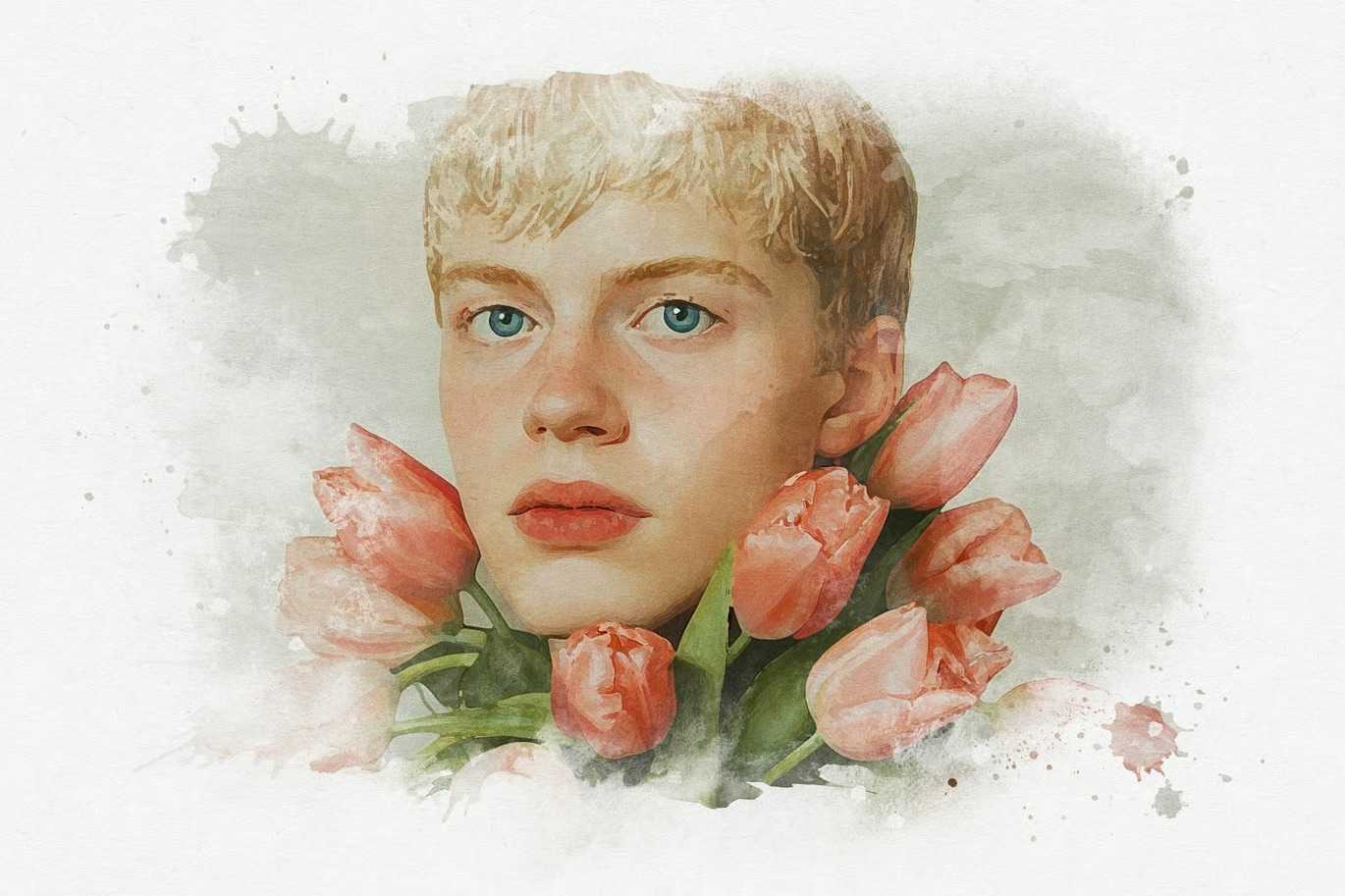 22 Sketch & Paint Photoshop Effects Bundle - Photoboto