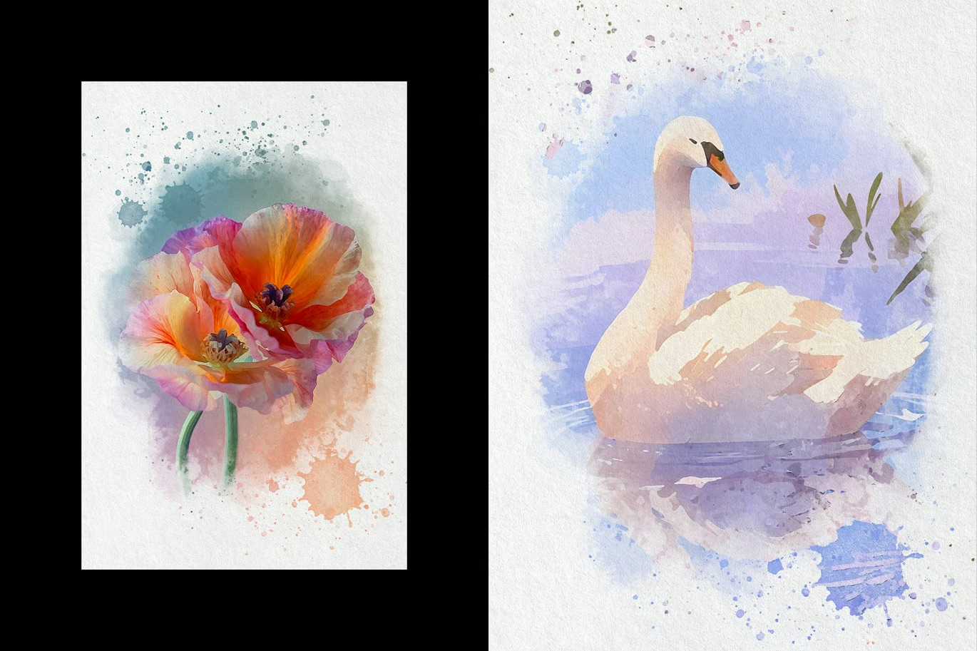 22 Sketch & Paint Photoshop Effects Bundle - Photoboto