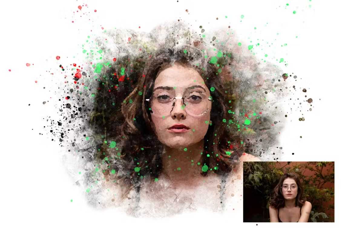 17 Innovative Painting Templates For Photoshop - Photoboto