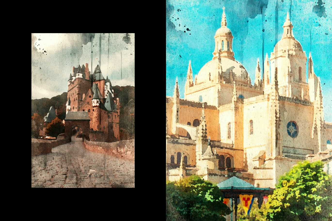 21 High-Voltage Photoshop Templates Collection - Photoboto