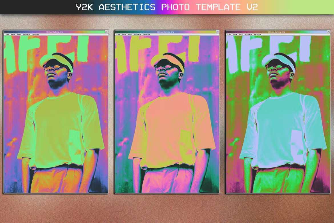 23 Realistic Vintage Photoshop Templates Bundle - Photoboto