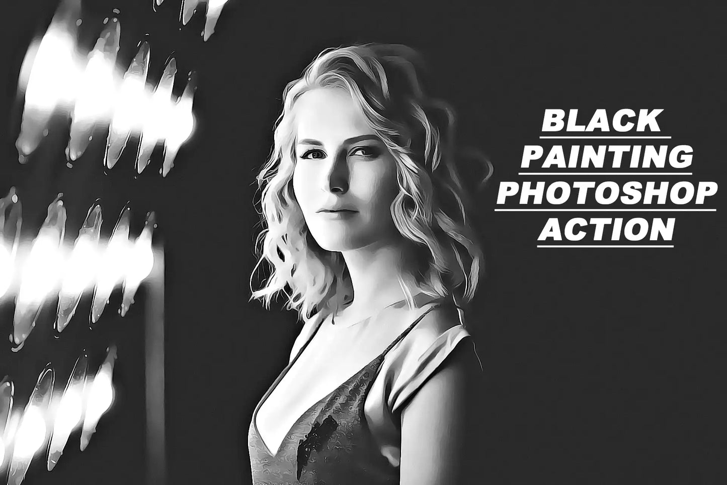 35 Pure Dark Photoshop Actions Bundle - Photoboto