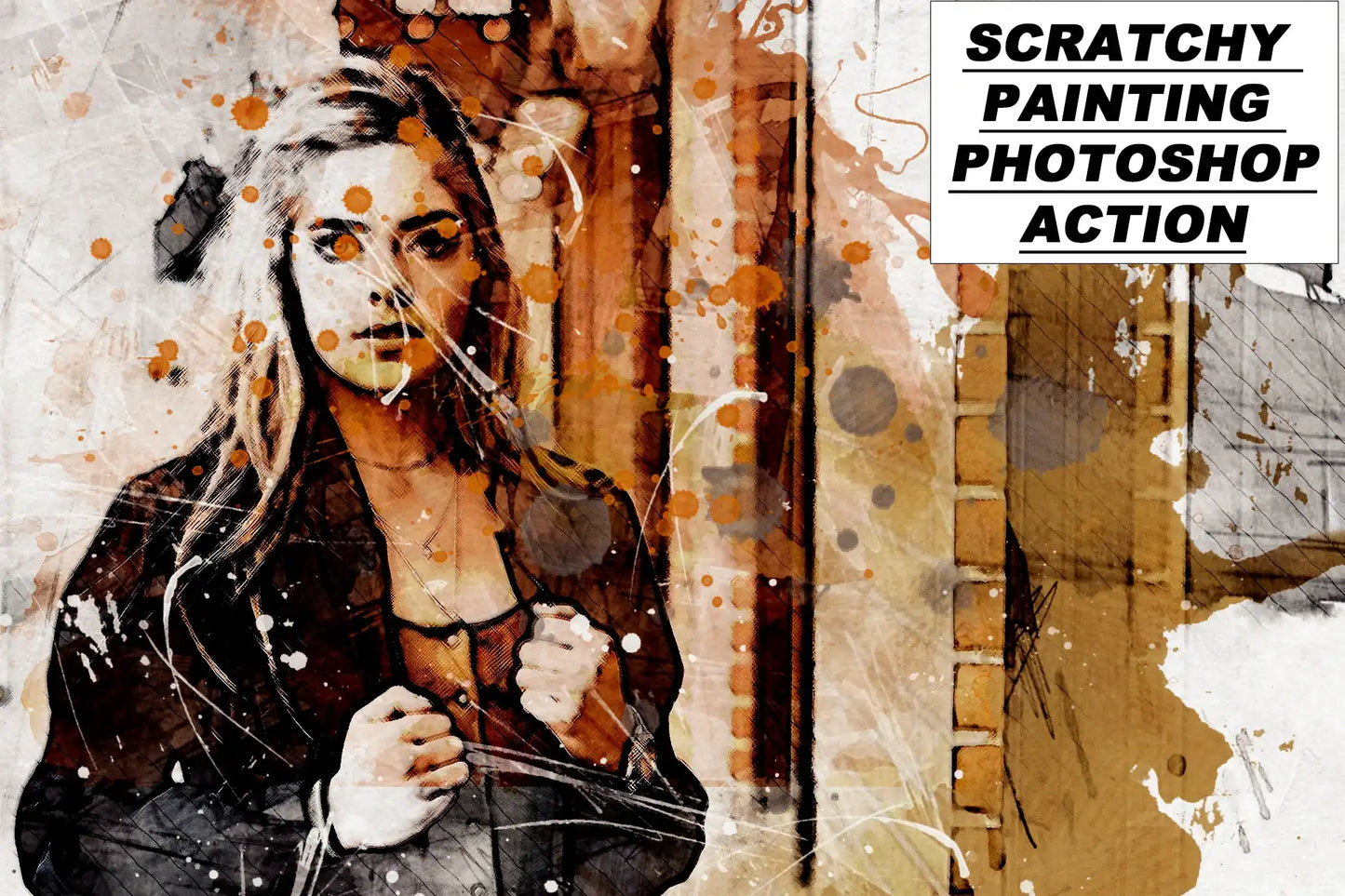14 Plug And Play Painting Photoshop Actions Bundle - Photoboto